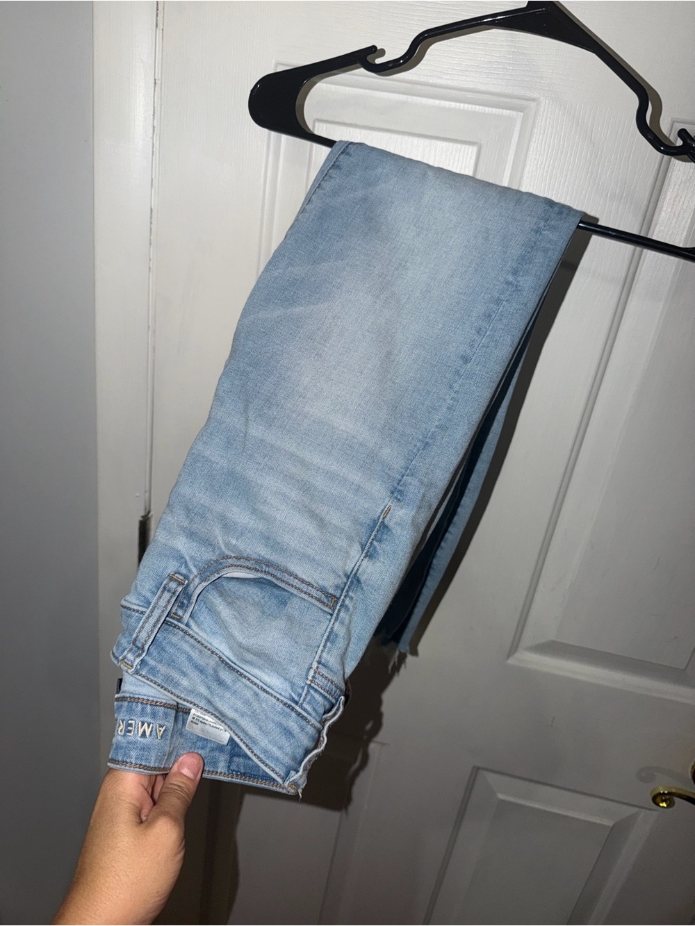 American Eagle Outfitters Light Blue Skinny Jeans